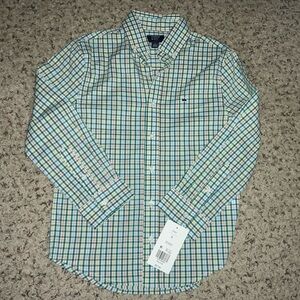 Tags on! Boys Crown and Ivy button down